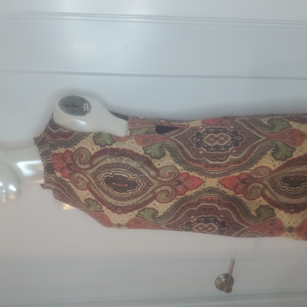 Fashion Union Faux Multicolor Paisley Mini Dress